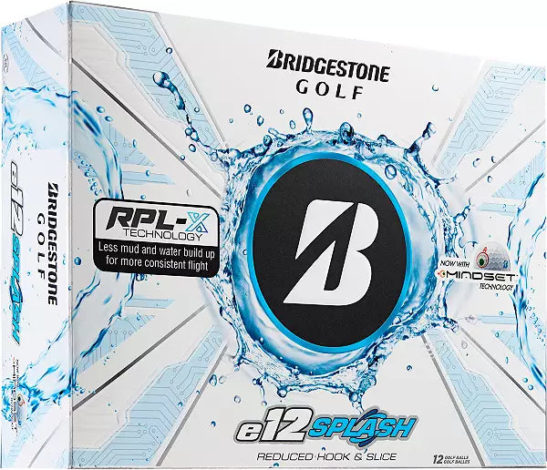 Bridgestone e12 2025 Splash White Golf Balls