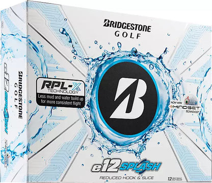 Bridgestone e12 2025 Splash White Golf Balls