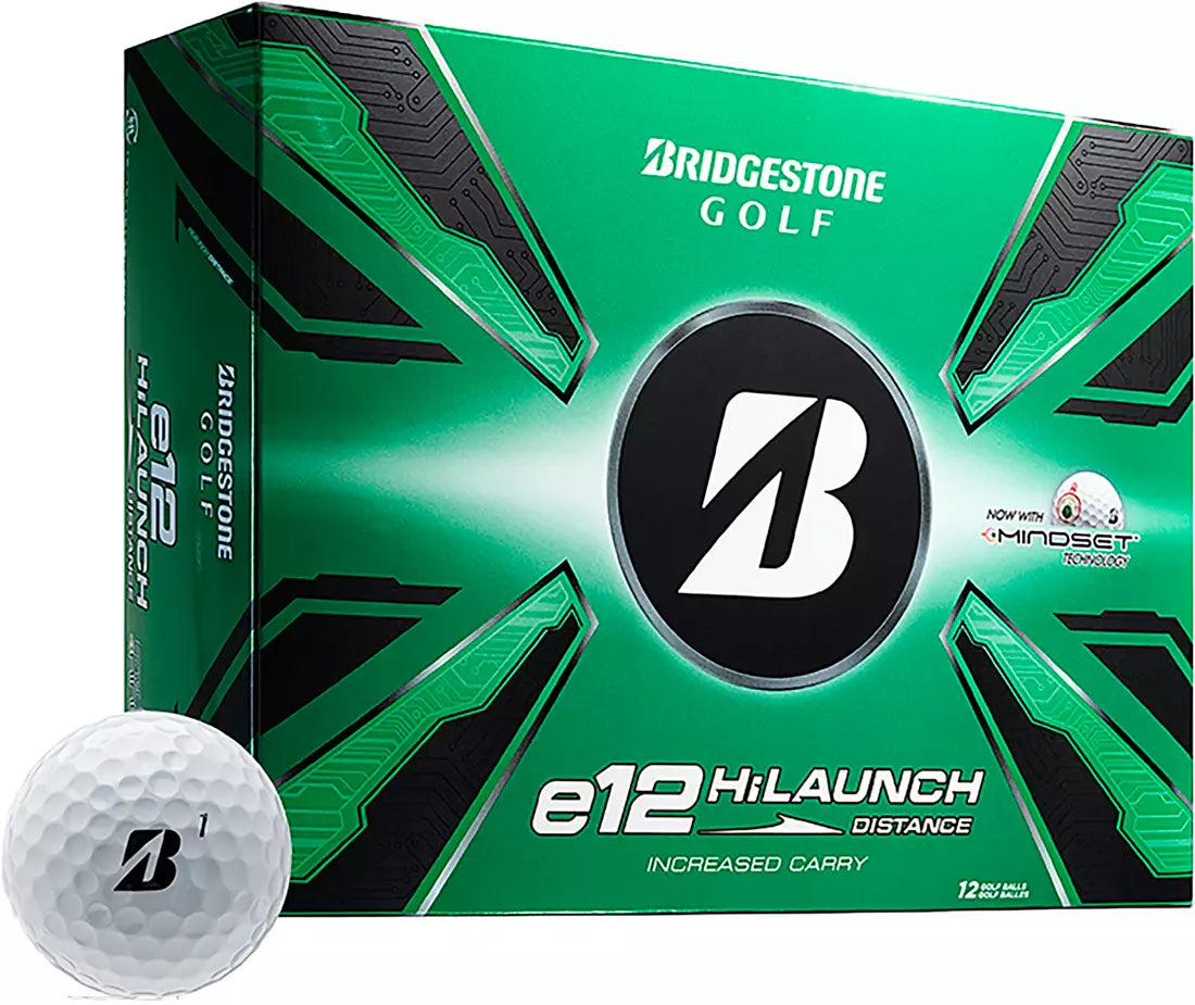 Bridgestone e12 High Launch 2025 White Golf Balls Bridgestone
