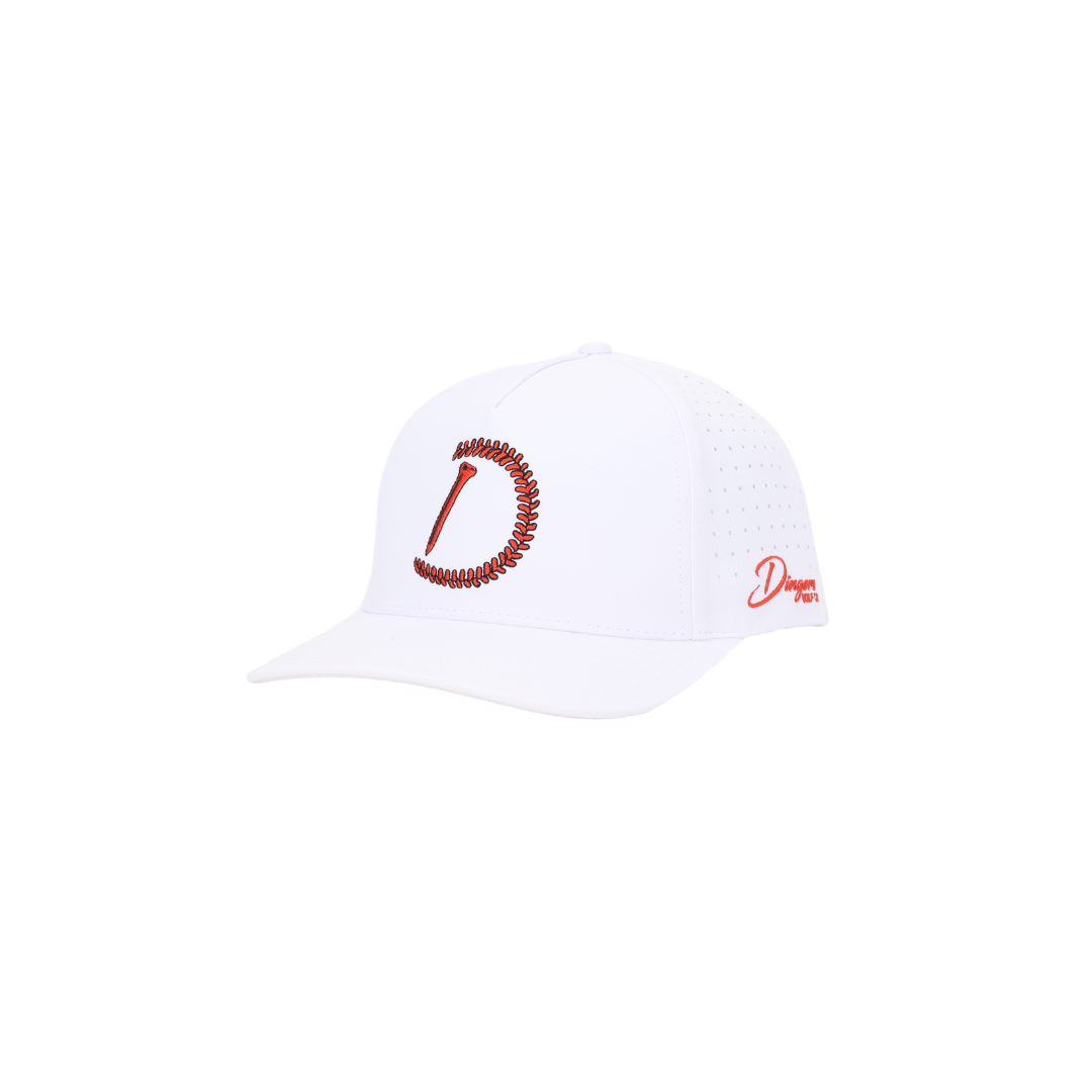 Stitch White Hat - The Golf Guys Online
