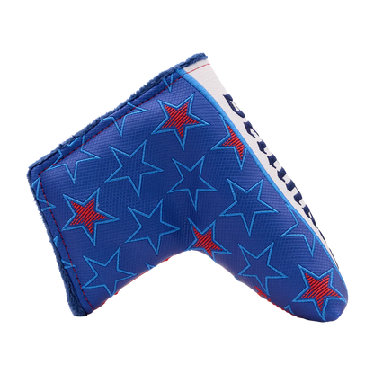 Limited Bettinardi 2026 Stars & Stripes 4th of July Distressed Navy Armor SB1-Flymill w/ Fancy Distressed Blue TPT-Anodized Flag Pocket-Stars & Bars Blade Putter
