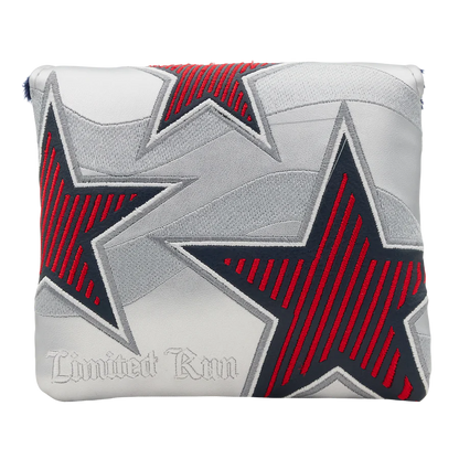 Limited Bettinardi 2026 Stars & Stripes 4th of July Distressed Red Armor Inovai 9.0-Fly w/ Fancy Red/Blue TPT-Stars & Bars Mallet Putter