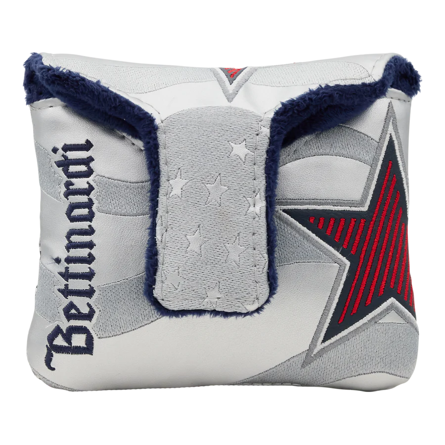 Limited Bettinardi 2026 Stars & Stripes 4th of July Distressed Red Armor Inovai 9.0-Fly w/ Fancy Red/Blue TPT-Stars & Bars Mallet Putter