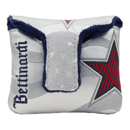 Limited Bettinardi 2026 Stars & Stripes 4th of July Distressed Red Armor Inovai 9.0-Fly w/ Fancy Red/Blue TPT-Stars & Bars Mallet Putter