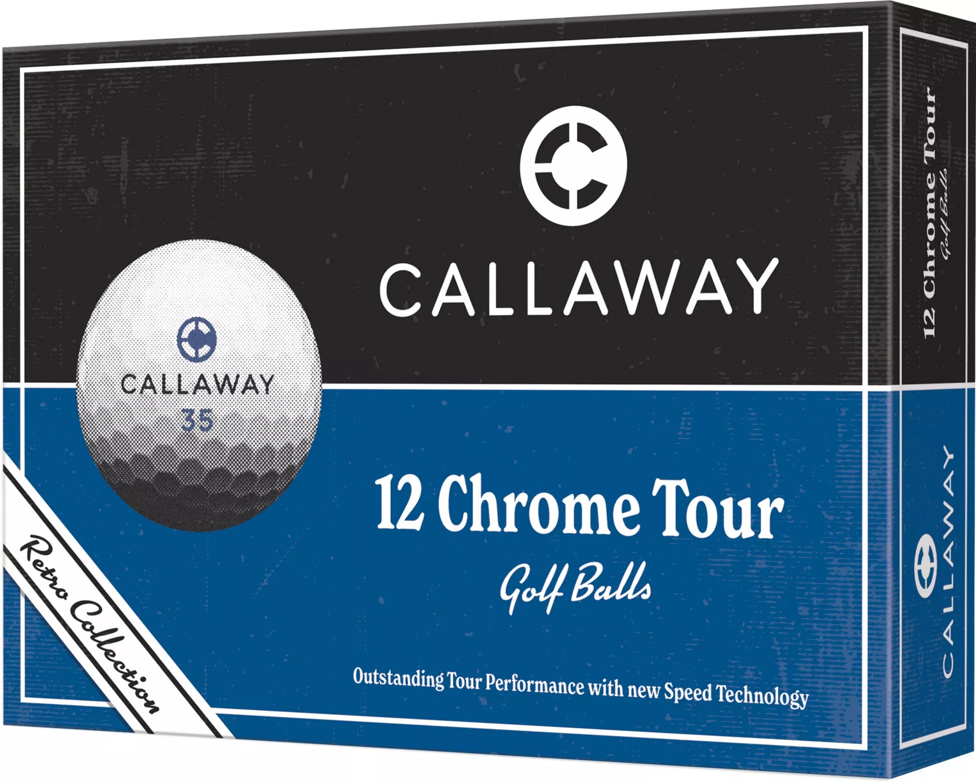 Callaway Chrome Tour Decorated Retro 2026 Golf Balls