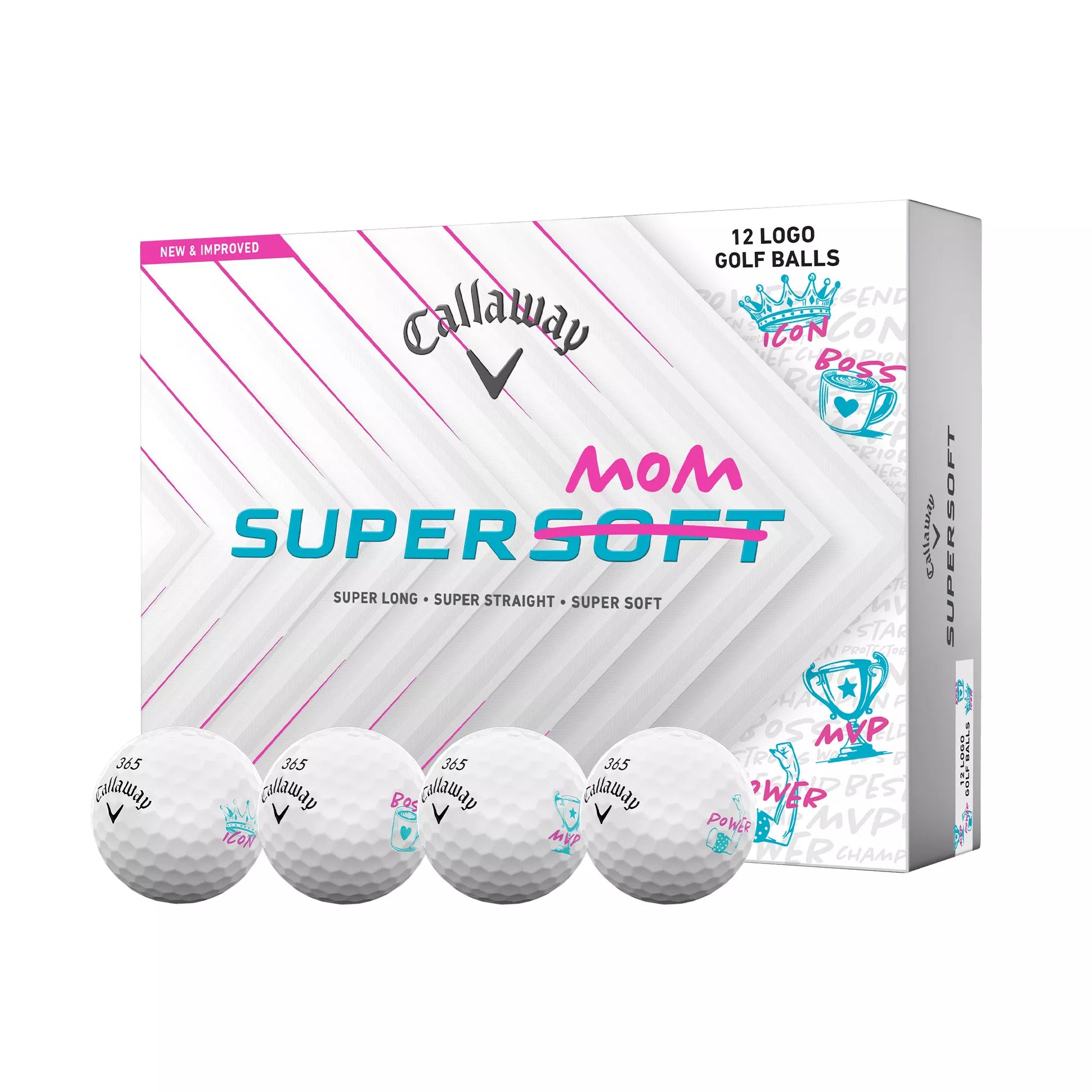 Callaway Supersoft 2026 Mothers Day Golf Balls