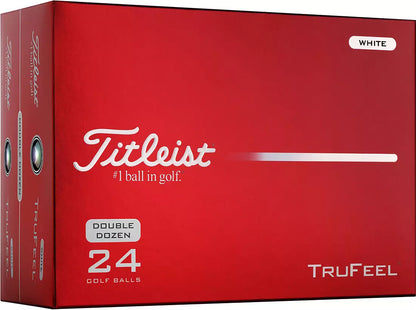 Titleist TruFeel Double Dozen White 2026 Golf Balls