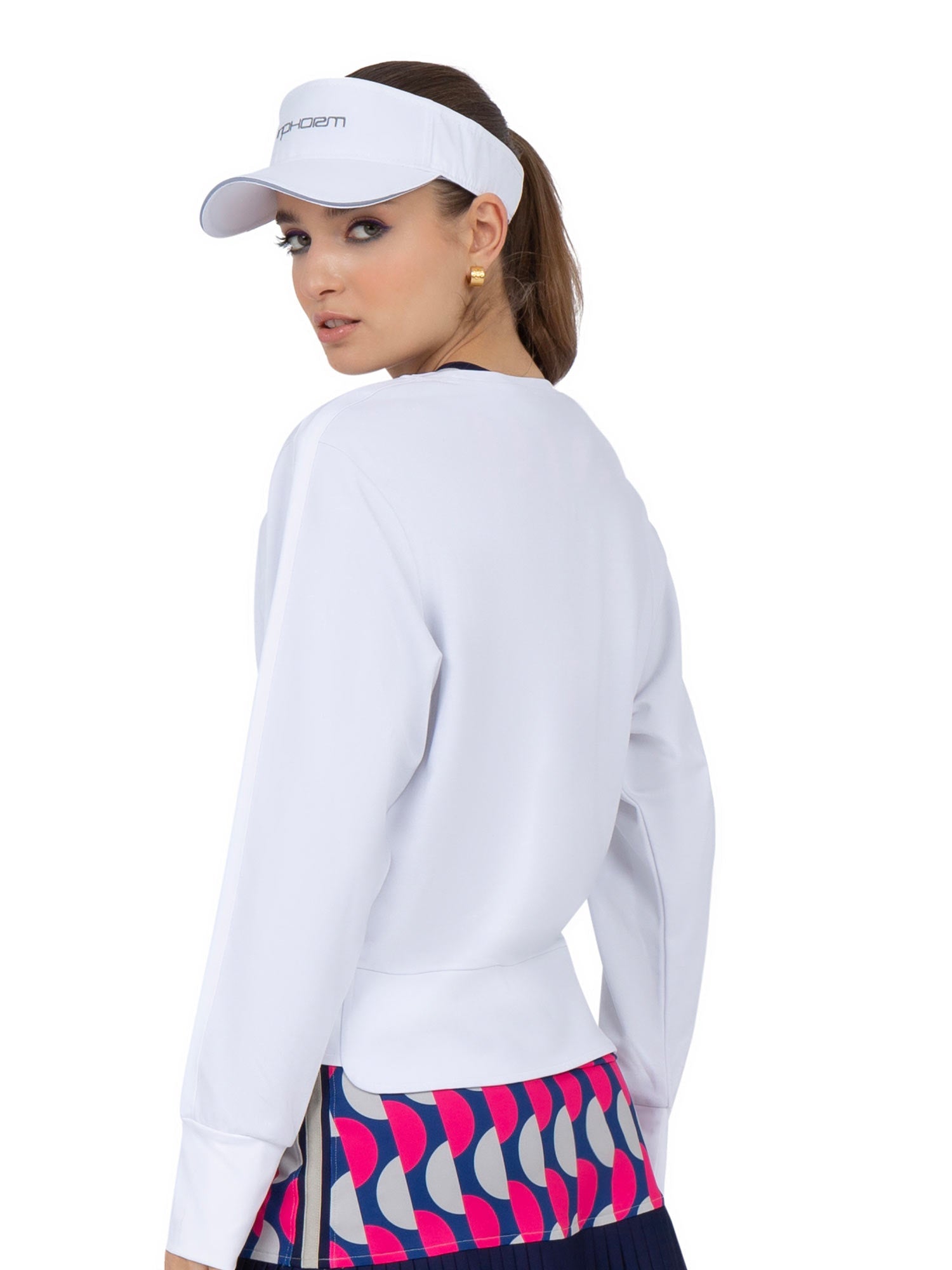Camila Performance Sweatshirt - Pickleball Print - The Golf Guys Online