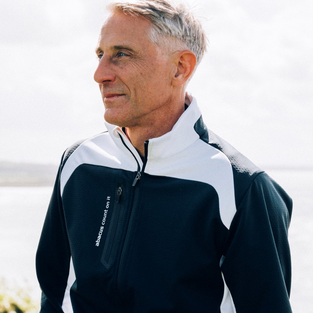 Abacus Mens Arden softshell jacket 300-navy XXXL - The Golf Guys Online