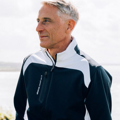 Abacus Mens Arden softshell jacket 300-navy XXXL - The Golf Guys Online