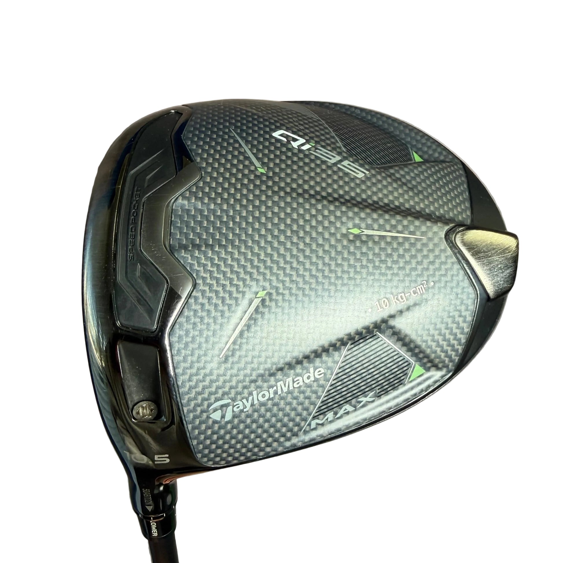Pre-Owned TaylorMade Qi35 Max Driver (10.5) w/ Fujikura Ventus 5 Flex-S (Stiff) 45.75"  Left Hand Graphite Shaft (Above Average)