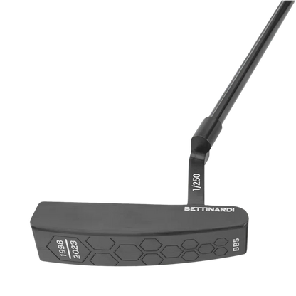 Limited Bettinardi 25th Anniversary Black PVD BB5 Fine Flymill Blade Putter