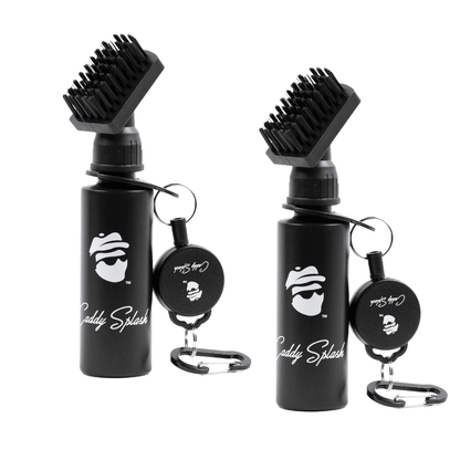 Original Golf Club Water Brush Cleaner - Black Caddy Splash