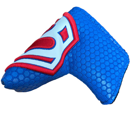 Limited Bettinardi 2022 Jumbo Hex B Specialty Run Blade Putter Headcover Blue/White/Red