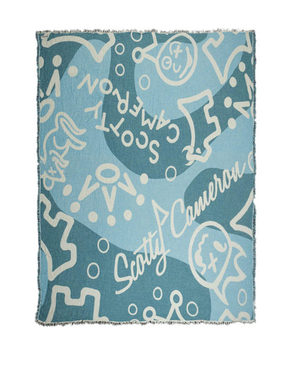Scotty Cameron - 2025 Scotty Crew Sandcloud 85"x90" Party Blanket - Blue