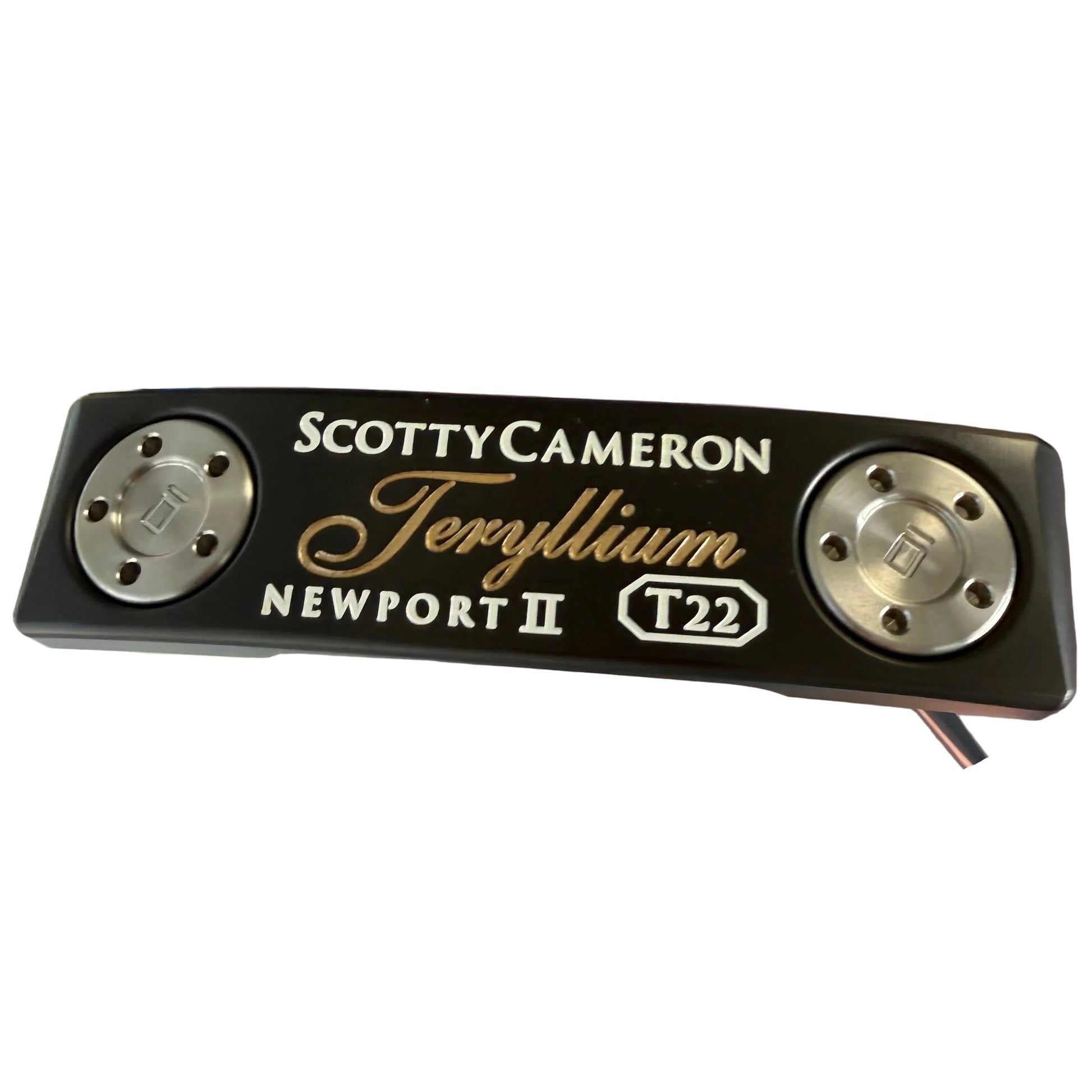 Pre-Owned Scotty Cameron Teryllium T22 TeI3 Newport 2: Limited Blade Putter W/ 35 Inch Steel Shaft (Mint)