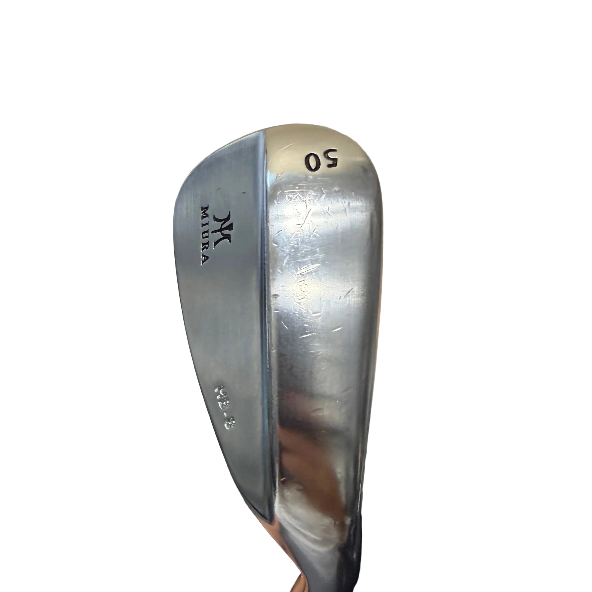 Pre-Owned Miura HB-8 50.0 Wedge w/ AeroTech Steel Fiber Private Reserve i110 Flex-S (Stiff) Graphite Shaft Right Hand (Above Average)