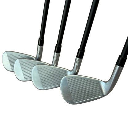 Pre-Owned TaylorMade Qi Max Iron Set (5-PW,AW) w/ KBS Reax HL 50 Flex-R (Regular) Graphite Shaft (Above Average)