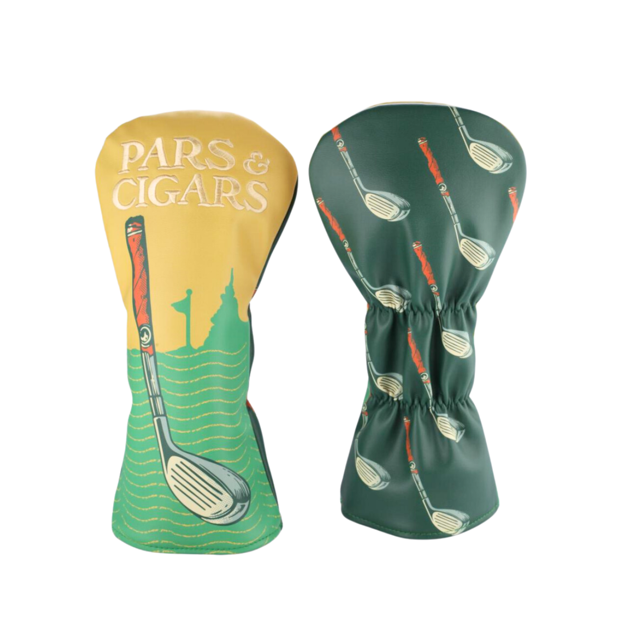 Pars & Cigars Driver Head Cover - The Golf Guys Online