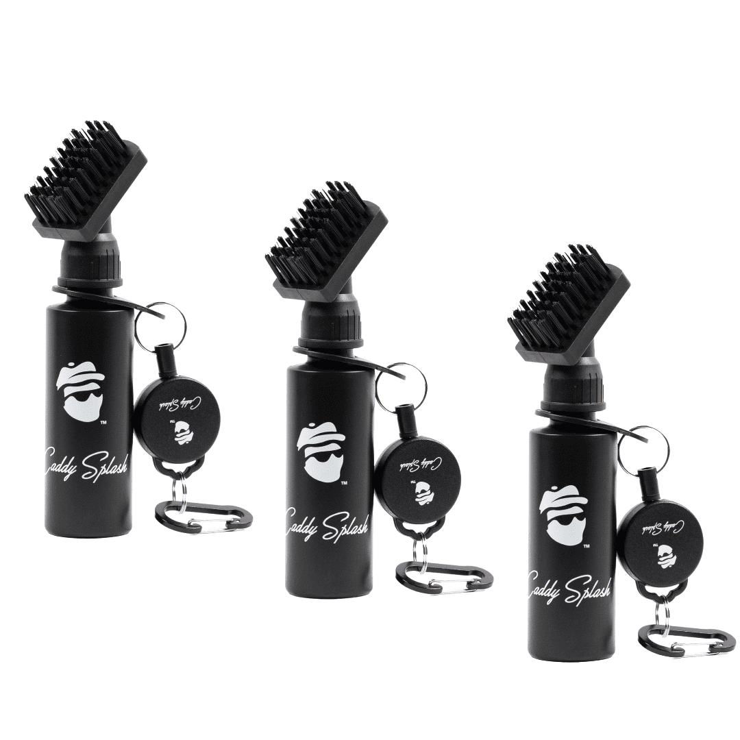 Original Golf Club Water Brush Cleaner - Black Caddy Splash