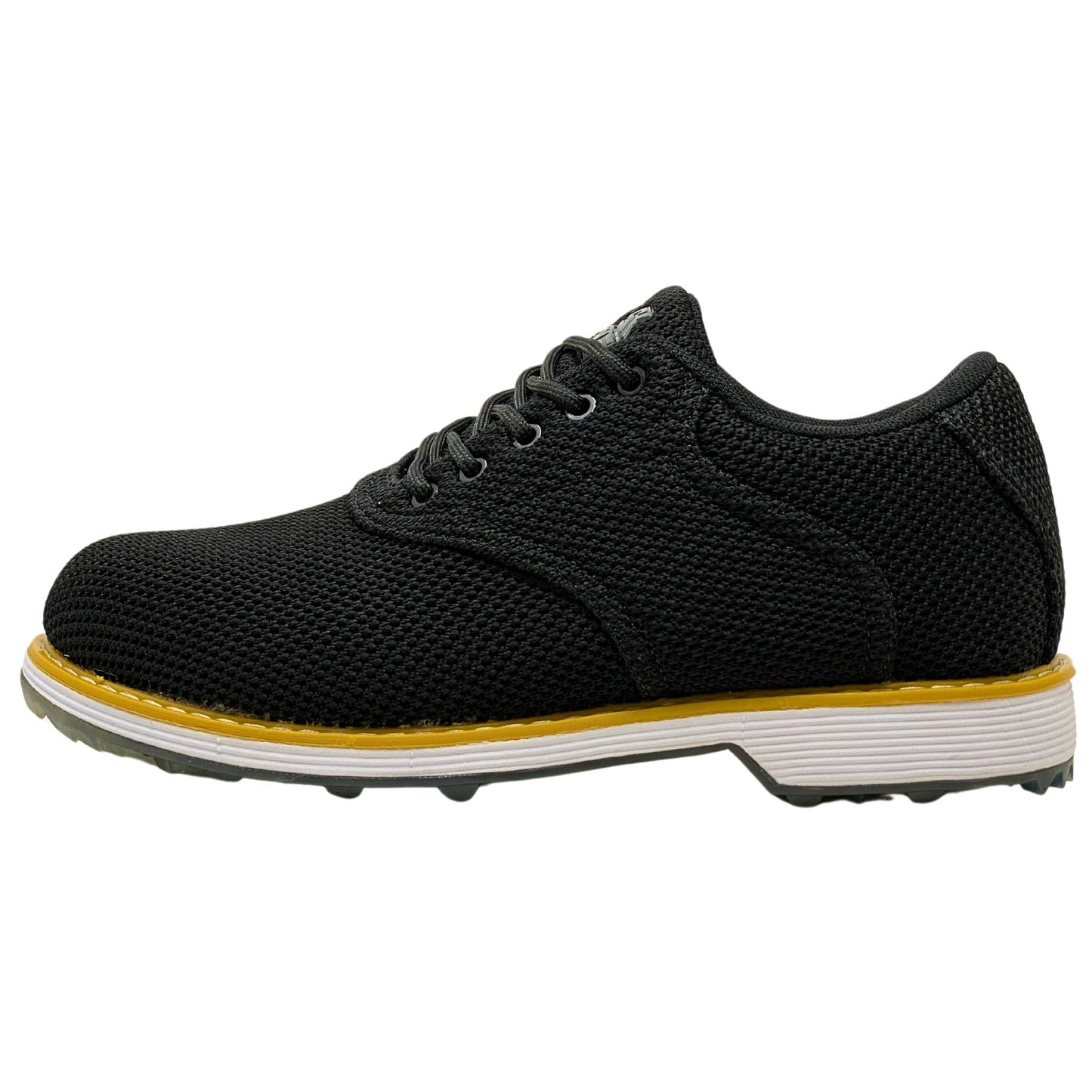 SKŌNI Men's Golf Shoe Waterproof- Black Saddle - The Golf Guys Online