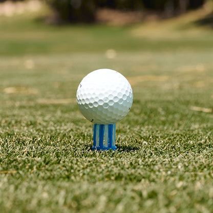 3 Wood, Premium Plastic Golf Tees, Blue (3 pack)