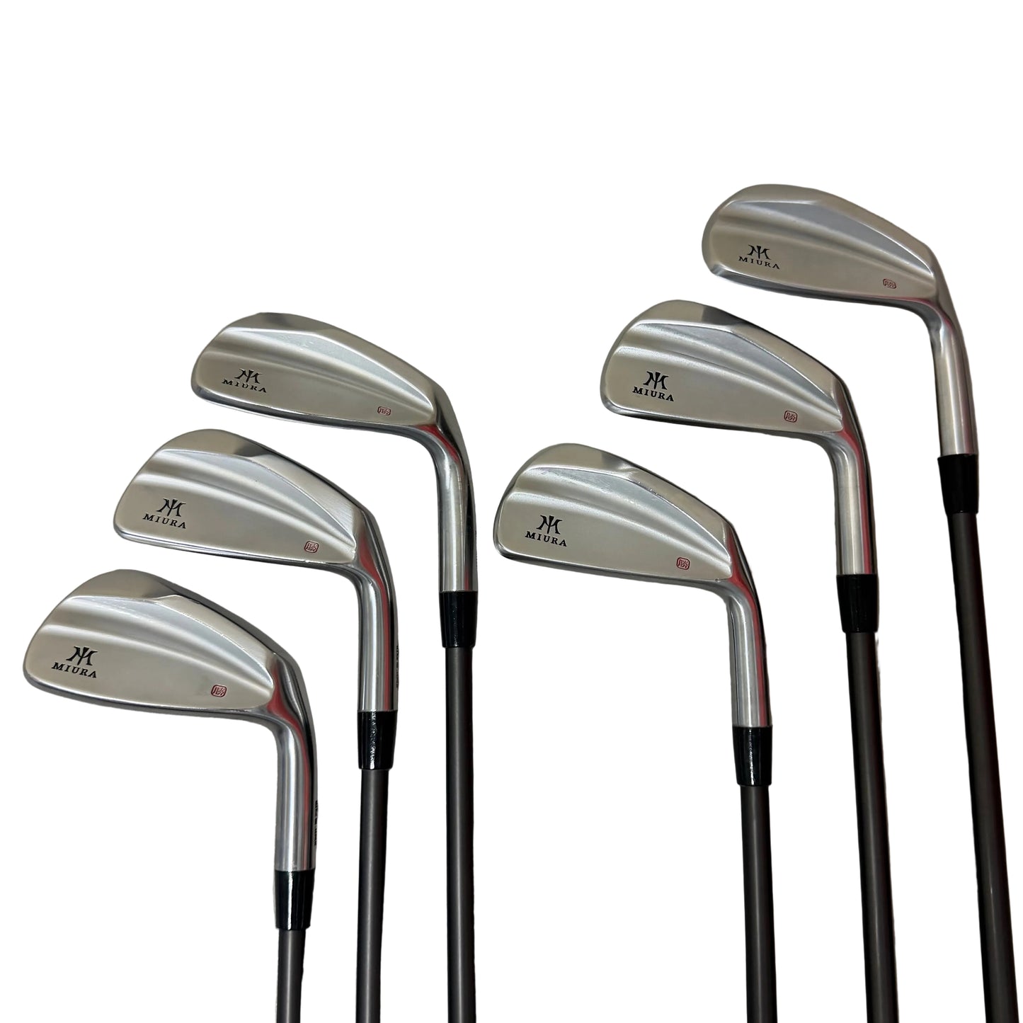 Pre-Owned Miura KM-700 Iron Set w/ AeroTech Steel Fiber Private Reserve i110 Flex-S (Stiff) Graphite Shaft Right Hand [Playing Length: Standard] (Above Average)