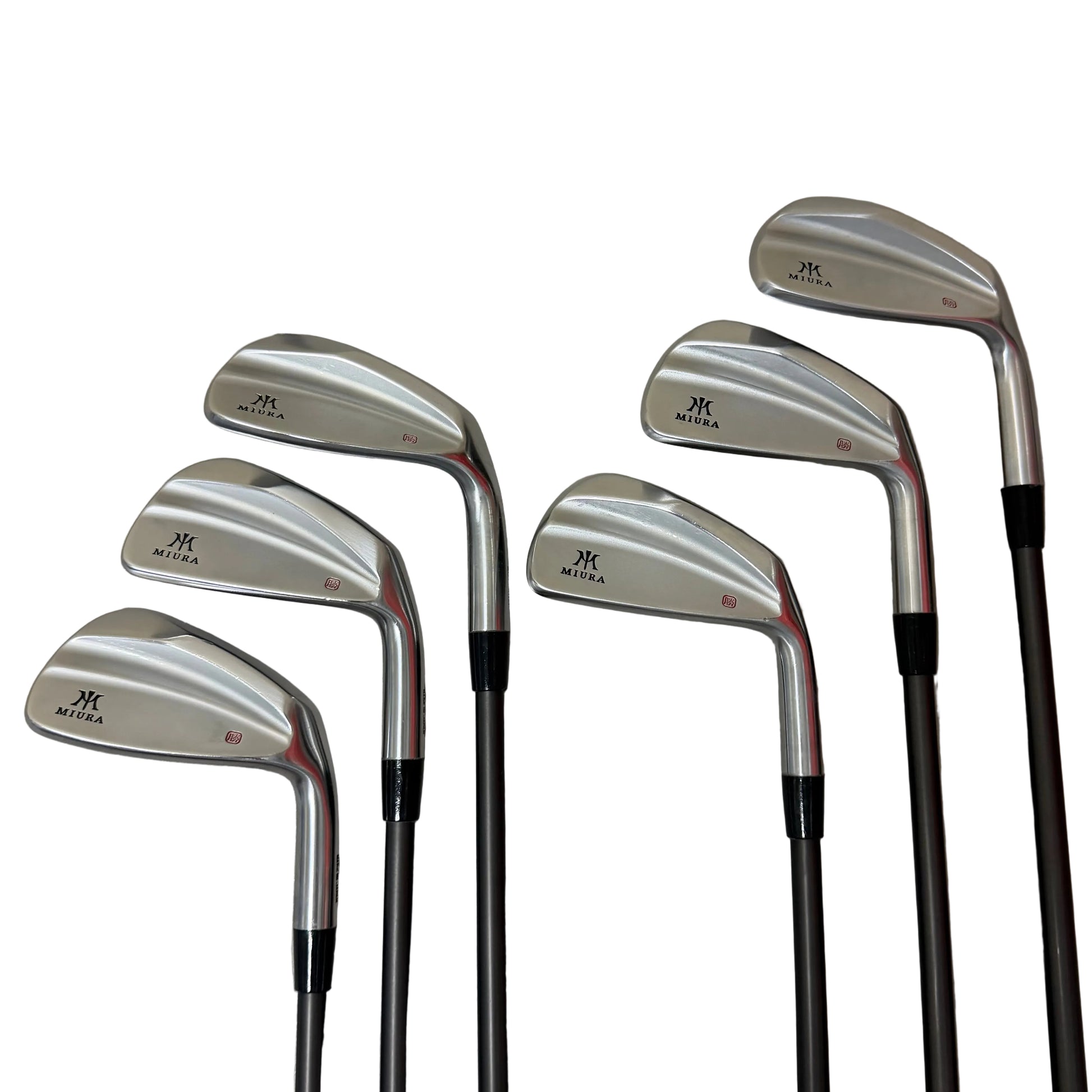 Pre-Owned Miura KM-700 Iron Set w/ AeroTech Steel Fiber Private Reserve i110 Flex-S (Stiff) Graphite Shaft Right Hand [Playing Length: Standard] (Above Average)