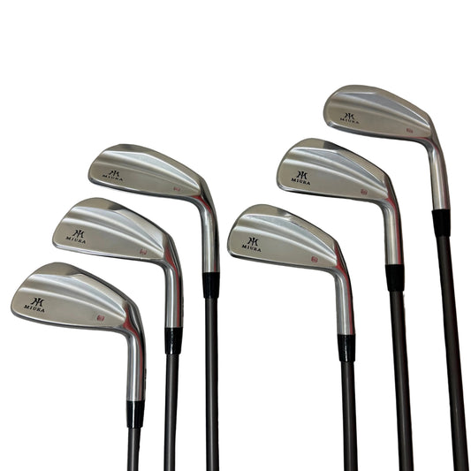 Pre-Owned Miura KM-700 Iron Set w/ AeroTech Steel Fiber Private Reserve i110 Flex-S (Stiff) Graphite Shaft Right Hand [Playing Length: Standard] (Above Average)