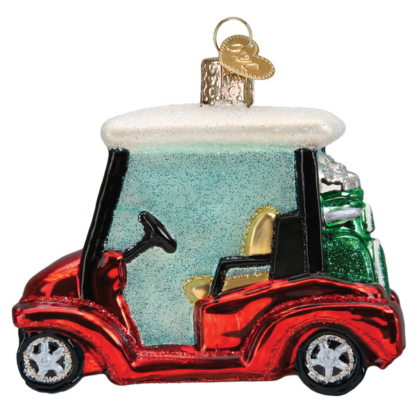 Golf Cart Ornament - The Golf Guys Online