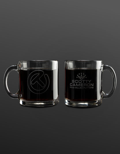 Limited Scotty Cameron - Circle T & Dog Flag 12 oz Coffee Mug - Set of 2