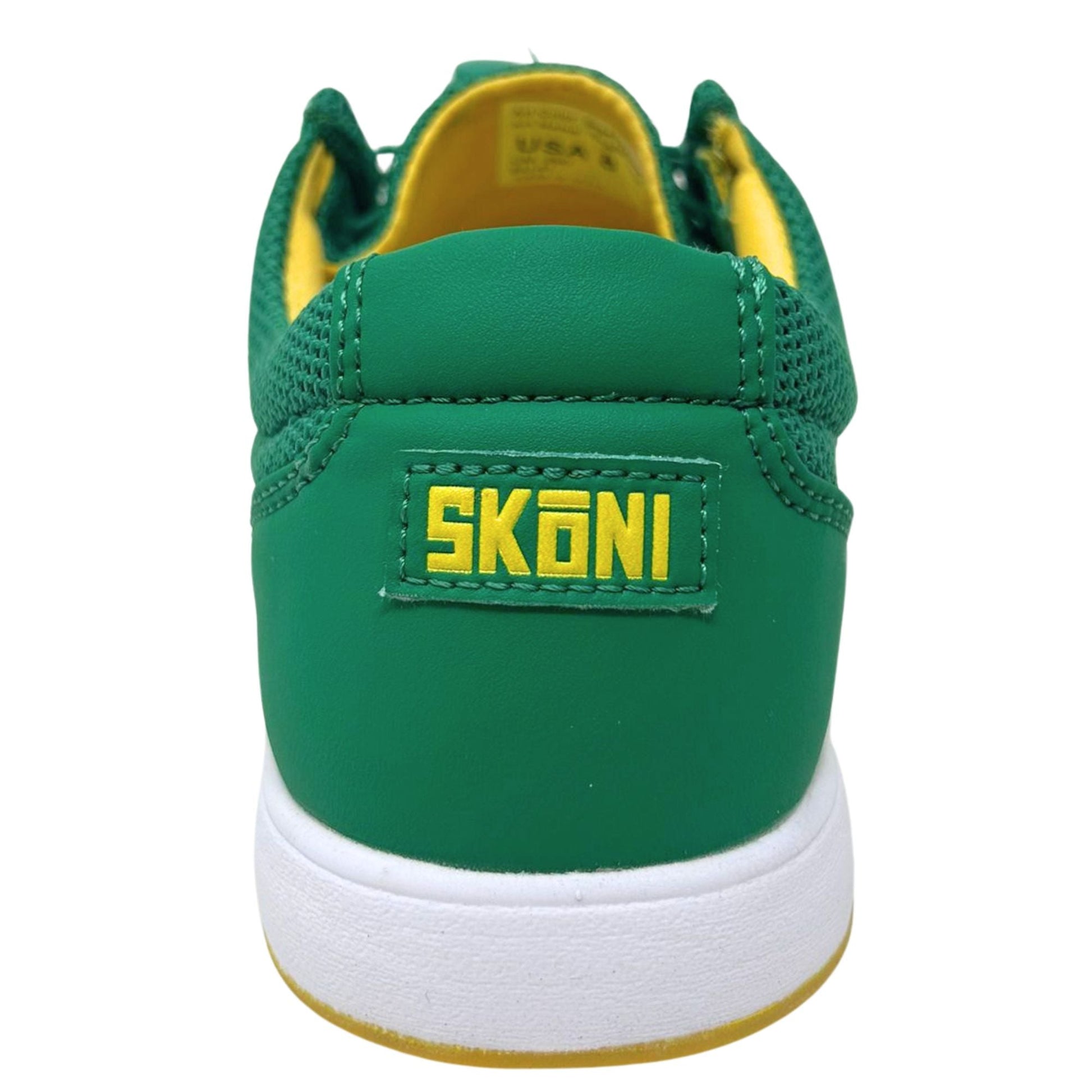 SKŌNI Men's Golf Shoe Waterproof- Green/Yellow - The Golf Guys Online