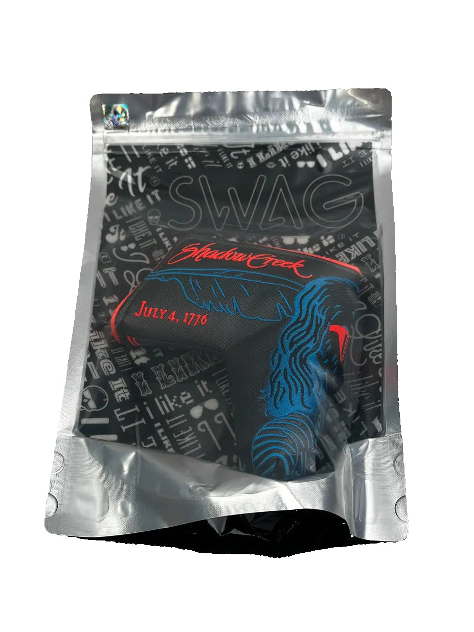 SWAG Golf Shadow Creek Benjamin Franklin Liberty Bell Blade Putter Headcover