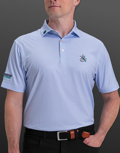 Scotty Cameron Circle T Jackpot Johnny Geo Skull Polo Shirt