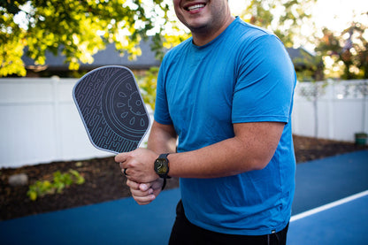 Circuit Dual-Foam Pickleball Paddle From KiwiLabs Pickleball | t700 Thermoformed Carbon Fiber - The Golf Guys Online