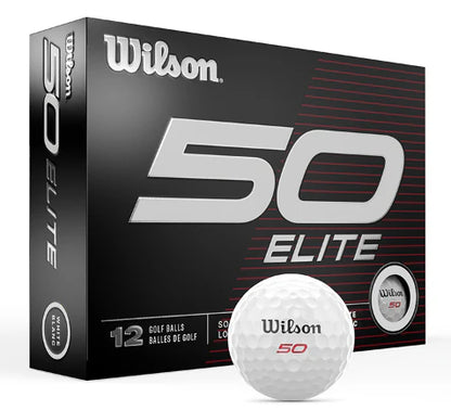 Wilson 50 Elite 2023 Golf Balls - The Golf Guys Online