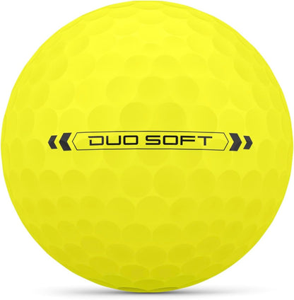 Wilson Duo Soft Yellow 2023 Golf Balls - The Golf Guys Online