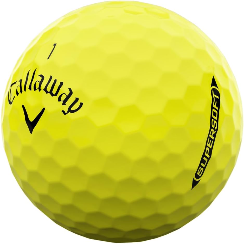 Callaway Supersoft Yellow 2025 Golf Balls - The Golf Guys Online