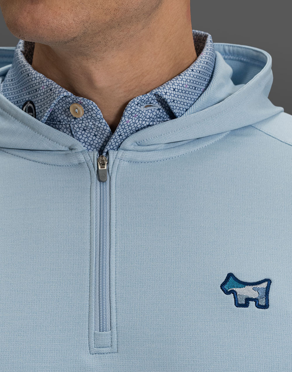 Scotty Cameron - Peter Miller Camo Dog Performance Quarter-Zip Hoodie