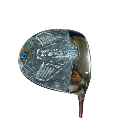 Pre-Owned Callaway Paradym Ai Smoke Max Fast Driver (12.0) w/ Mitsubishi Chemical Tensei 40 R2 (Senior Flex) Graphite Shaft 45.5" (Mint)