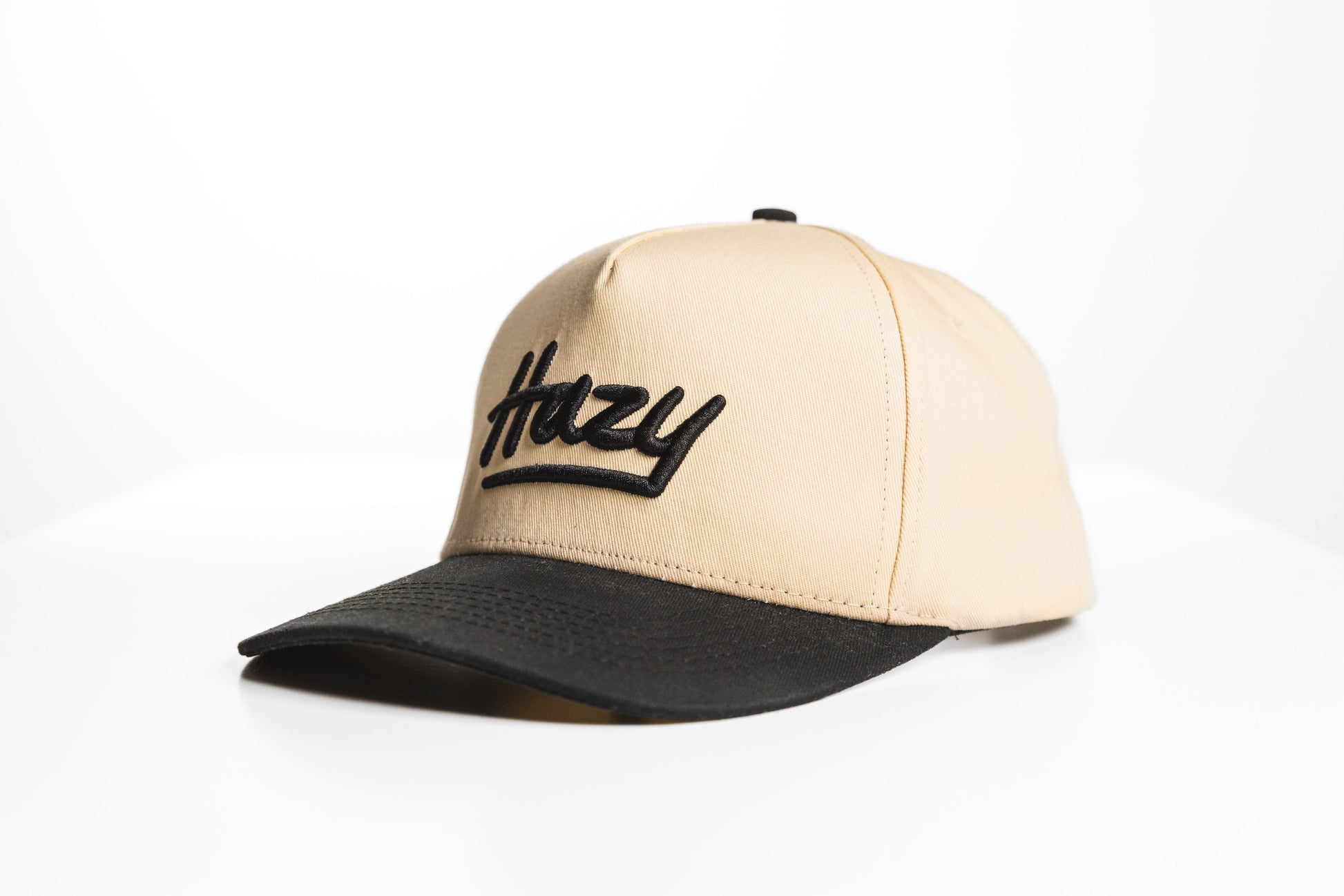 “Portland” 2 Tone Black and Bone SnapBack - The Golf Guys Online