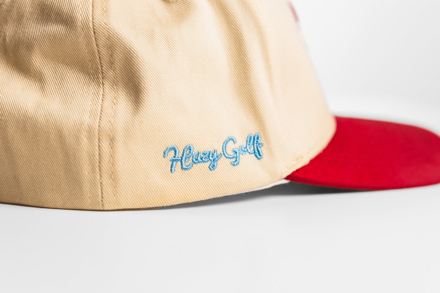 “HG” 2 Tone Cardinal and Bone SnapBack - The Golf Guys Online
