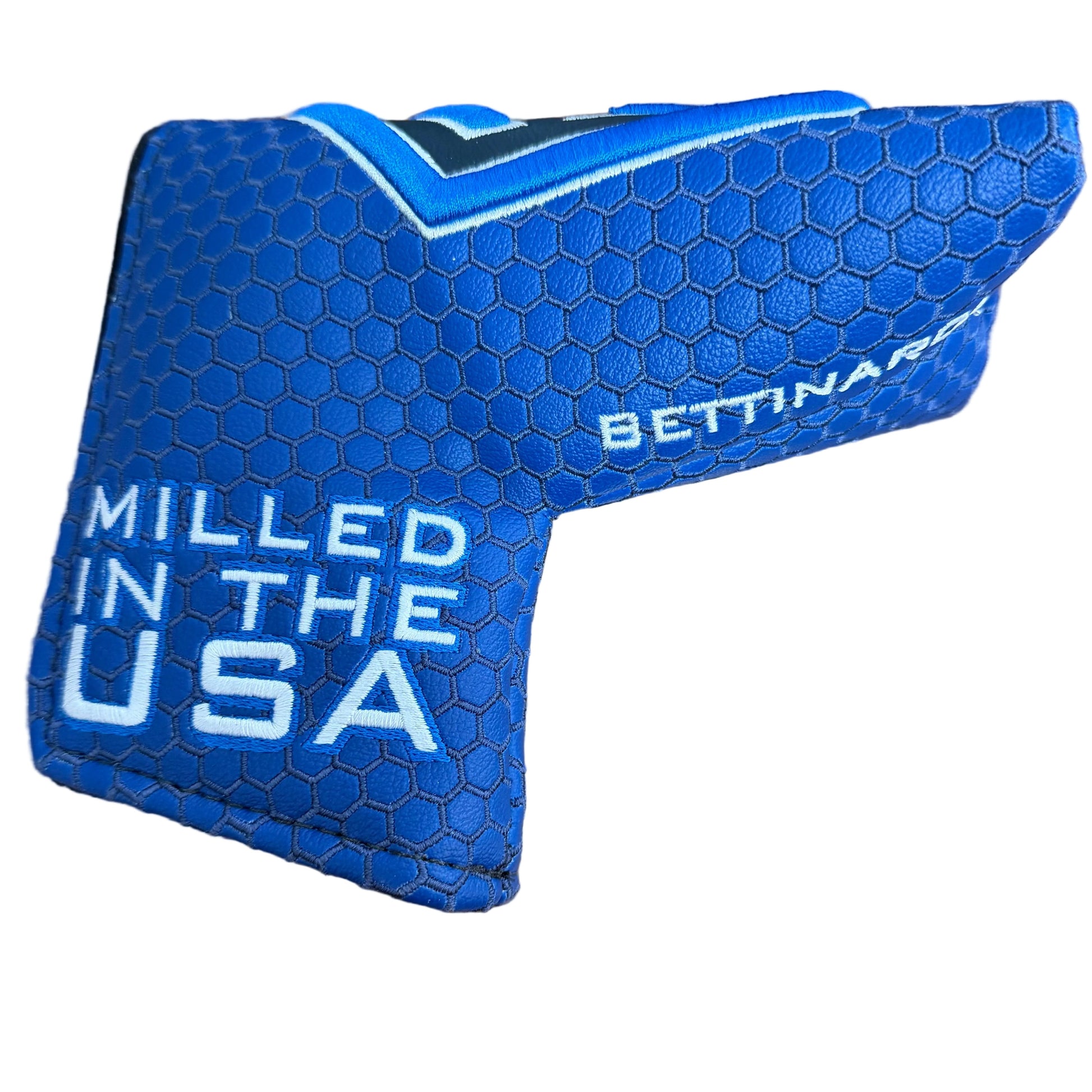 Limited Bettinardi 2022 Jumbo Hex B Specialty Run Blade Putter Headcover Dark Blue/Black/White