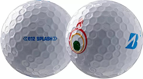Bridgestone e12 2025 Splash White Golf Balls