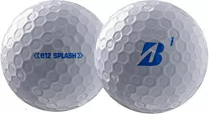 Bridgestone e12 2025 Splash White Golf Balls