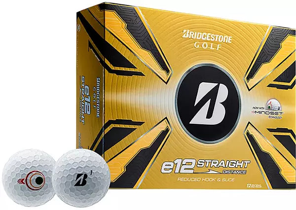 Bridgestone e12 Straight Distance 2025 White Golf Balls