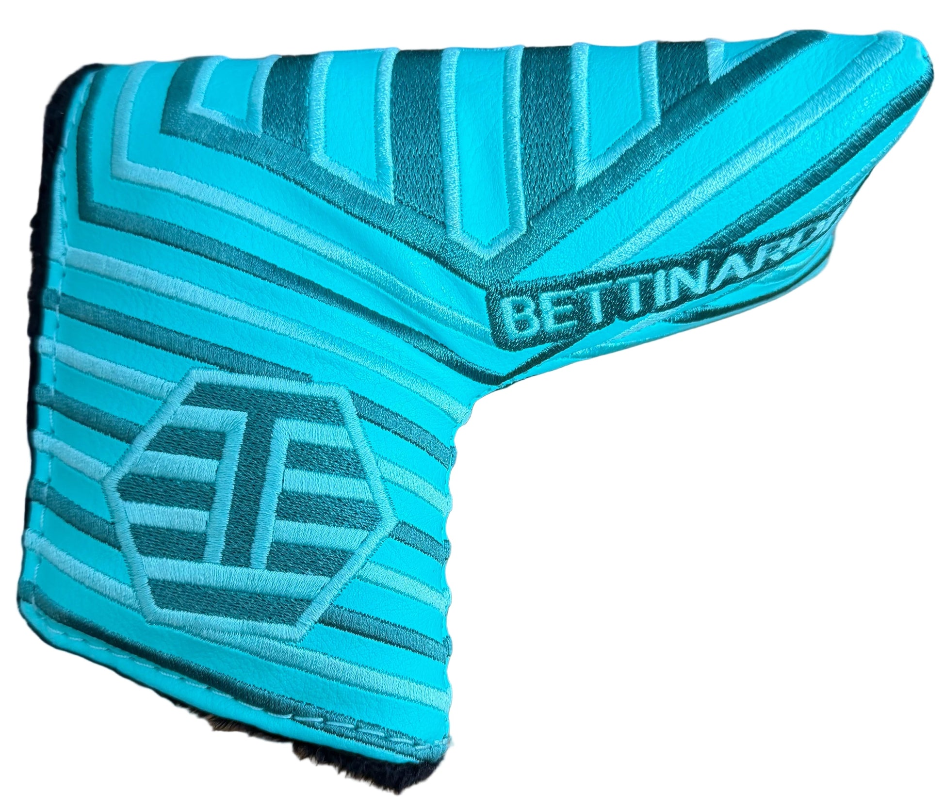 Limited Bettinardi Cyan/Teal T Design Blade Putter Headcover