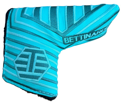 Limited Bettinardi Cyan/Teal T Design Blade Putter Headcover
