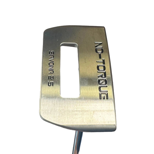 Pre-Owned Piretti No-Torque Savona 2.5 Mallet Putter W/ 34 Inch Steel Shaft (Mint)