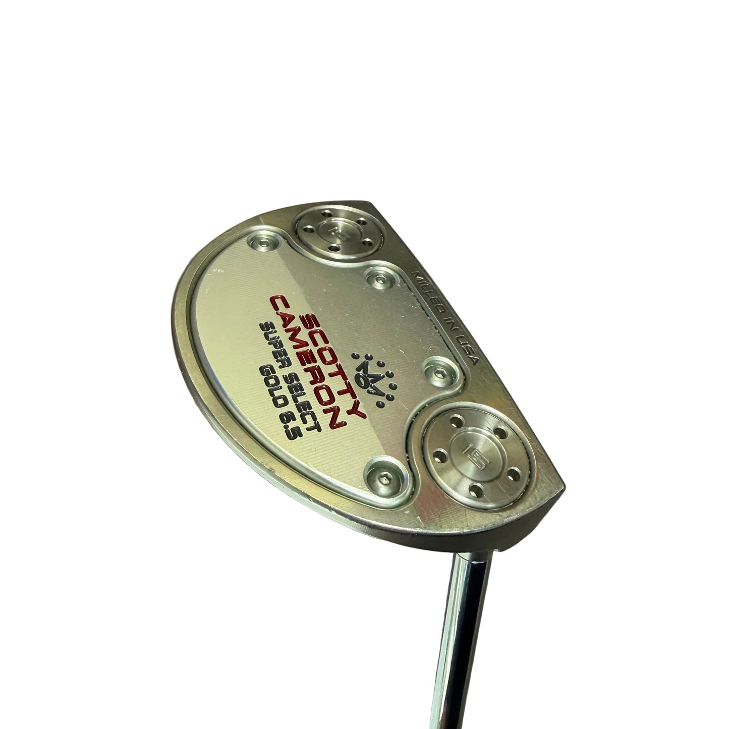 Pre-Owned Scotty Cameron Super Select Golo 6.5 Mid-Mallet Putter W/ 34 Inch Steel Shaft (Above Average)